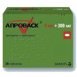 Апроваск табл. п/о пленочной 5 мг + 300 мг 28 шт.