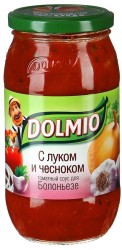 Соус томатный, Dolmio (Долмио) 350 г с луком и чесноком для Болоньезе