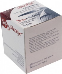 Пластырь Silkofix на полимерной основе р. 5смx500см 1 шт.