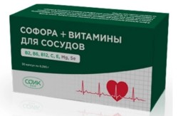 Софора+витамины для сосудов, капс. 0.395 г №30