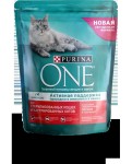 Сухой корм, Purina One (Пурина Ван) 750 г для стерилизованных кошек и кастрированных котов лосось и пшеница