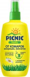 Средство от комаров, Picnic (Пикник) 120 мл фэмили