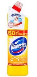 Средство чистящее, Domestos (Доместос) 1 л Лимонная свежесть 24 часа